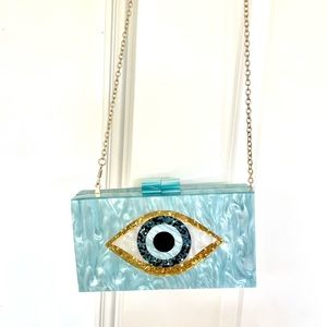 Evil Eye clutch